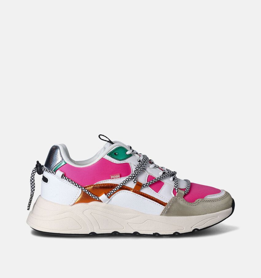 Posh by Poelman Fuchsia Sneakers