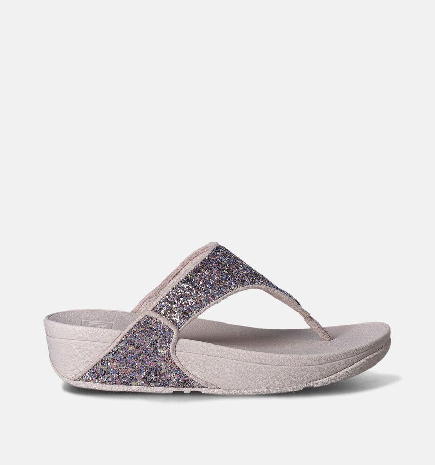 FitFlop Lulu Toepost Roze Teenslippers