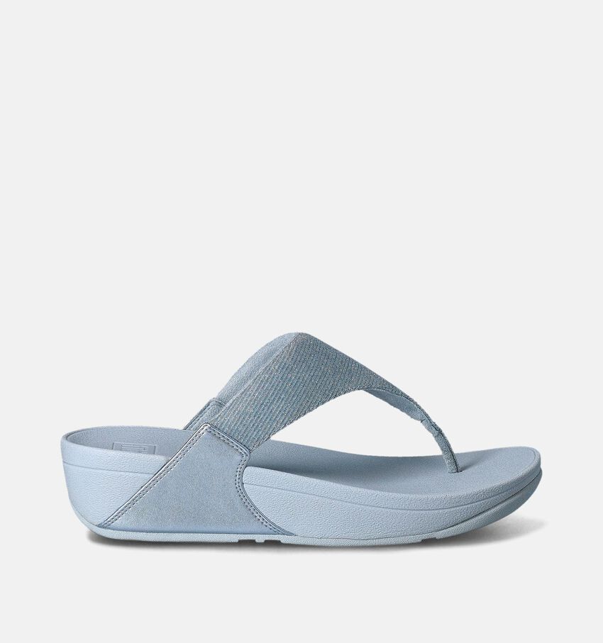 FitFlop Lulu Toepost Blauwe Teenslippers