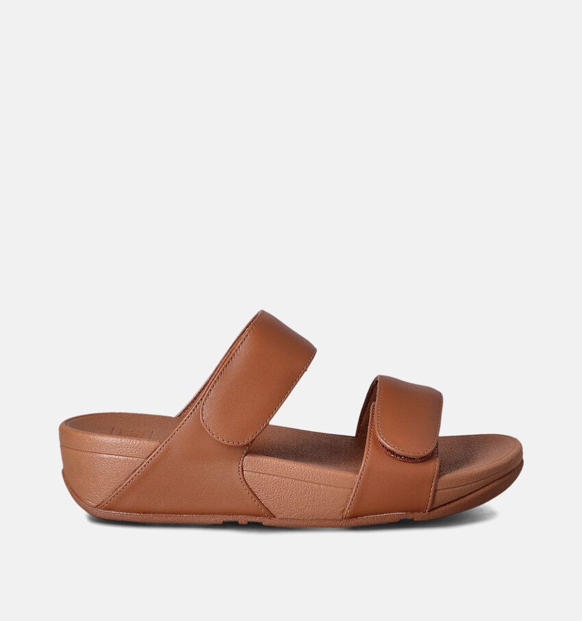 FitFlop Lulu Cognac Slippers