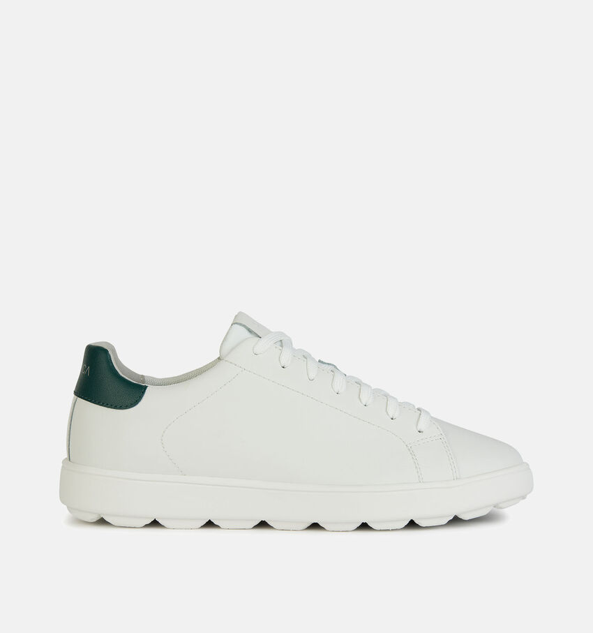 Geox Spherica Witte Veterschoenen