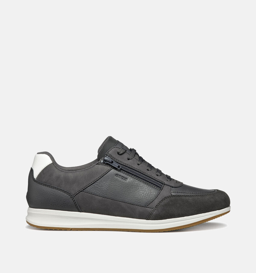 Geox Avery Grijze Veterschoenen