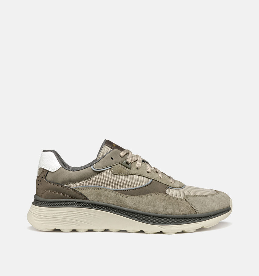 Geox Spherica Actif X1 Kaki Veterschoenen