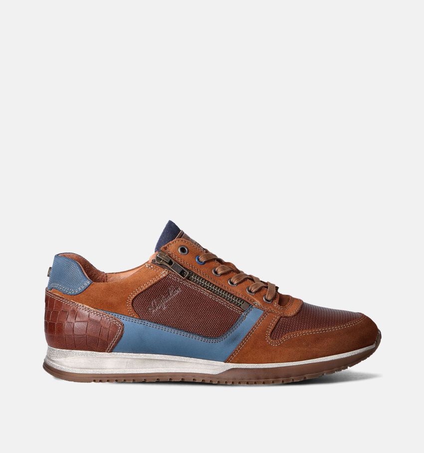 Australian Browning Widht H Chaussure à lacets décontractées en Cognac