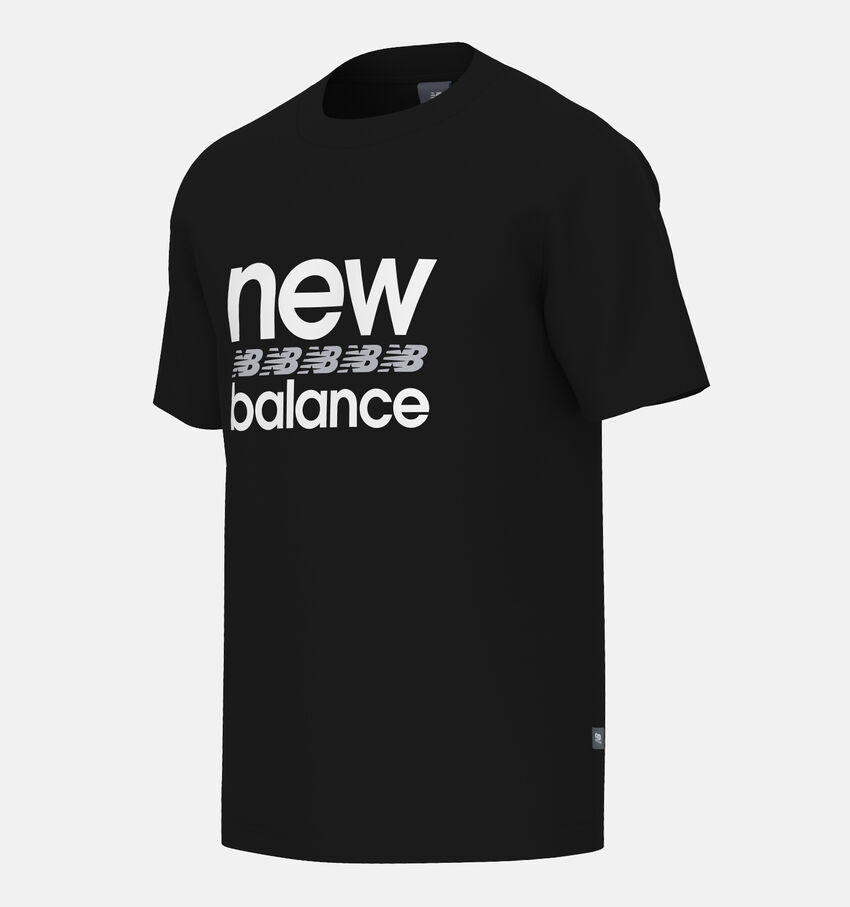New Balance Zwart T-shirt