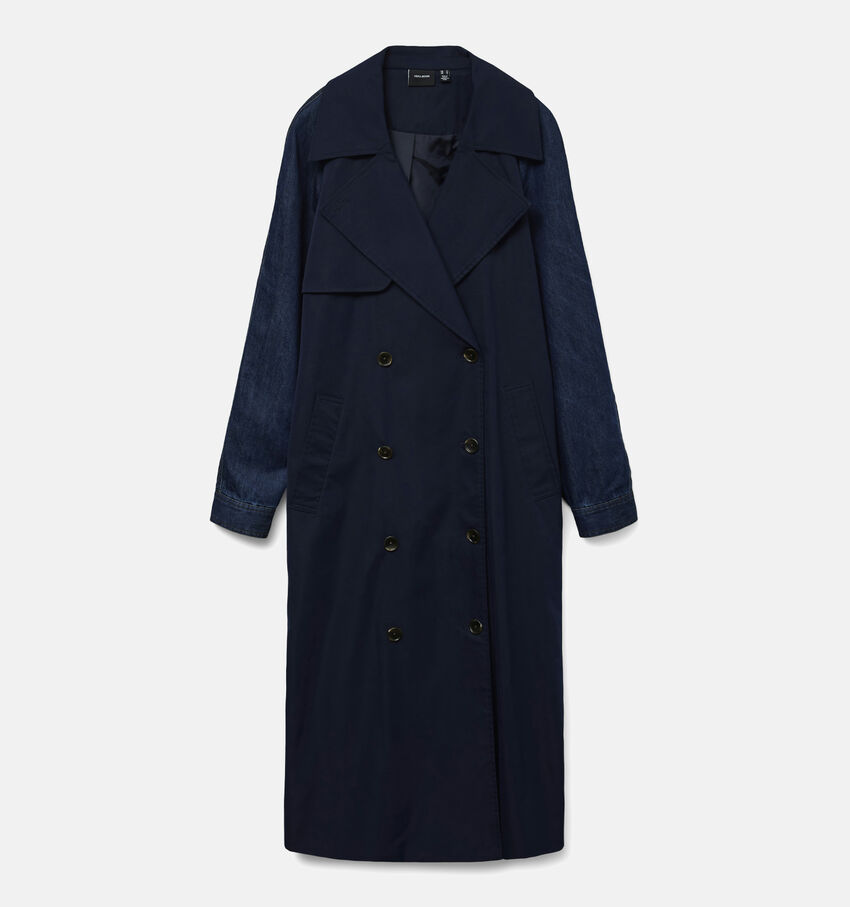 Vero Moda Tilly Trenchcoat en Bleu