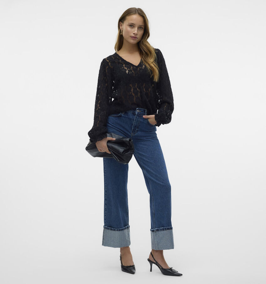 Vero Moda Chloe Blauwe Straight leg jeans L30
