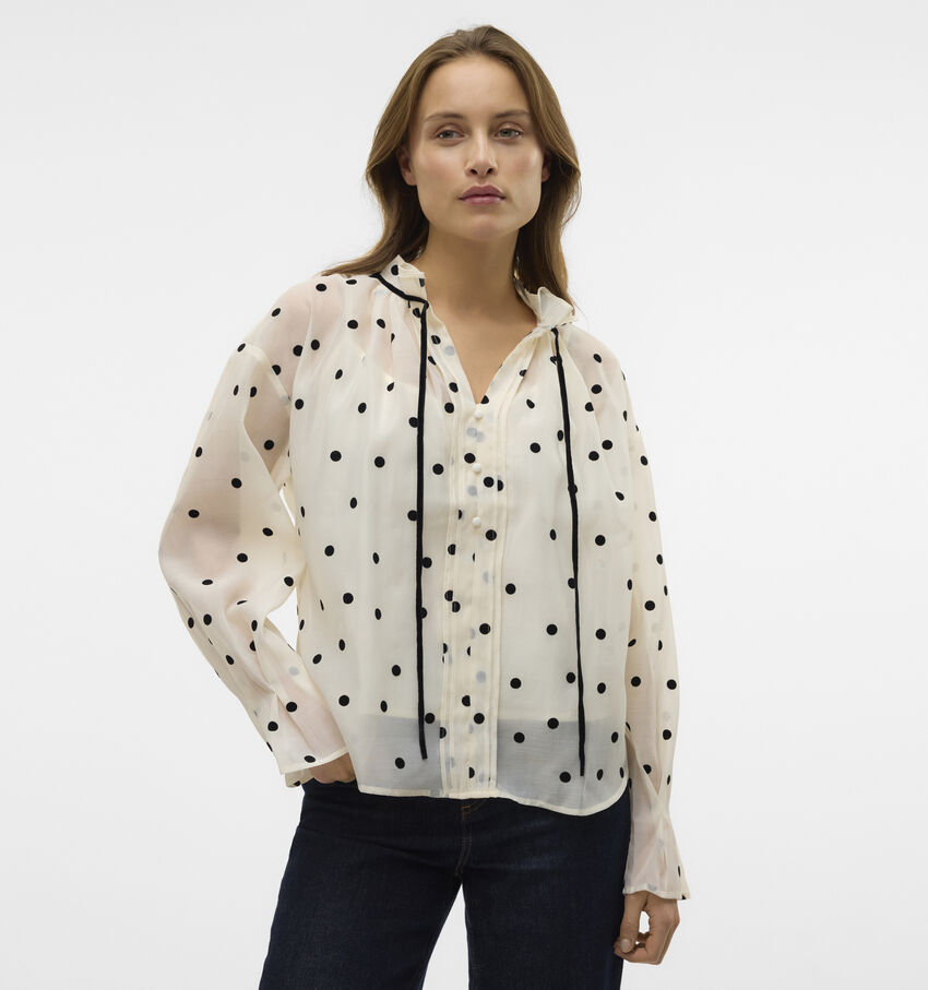 Vero Moda Yoja Blouse en Blanc