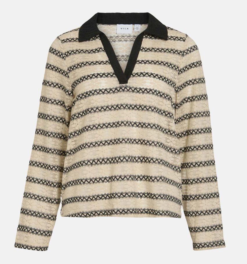 Vila Salia Beige Longsleeve