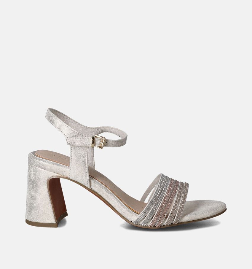 Marco Tozzi Gouden Sandalen met hak