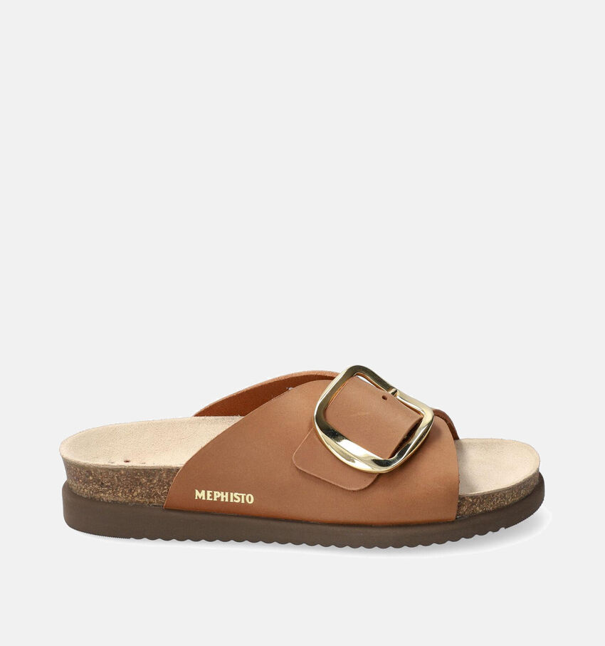 Mephisto Hariana Nu-pieds en Cognac