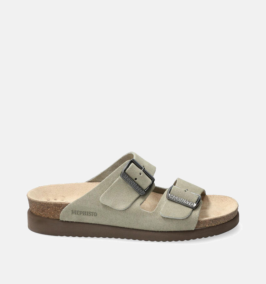 Mephisto Hester Groene Slippers