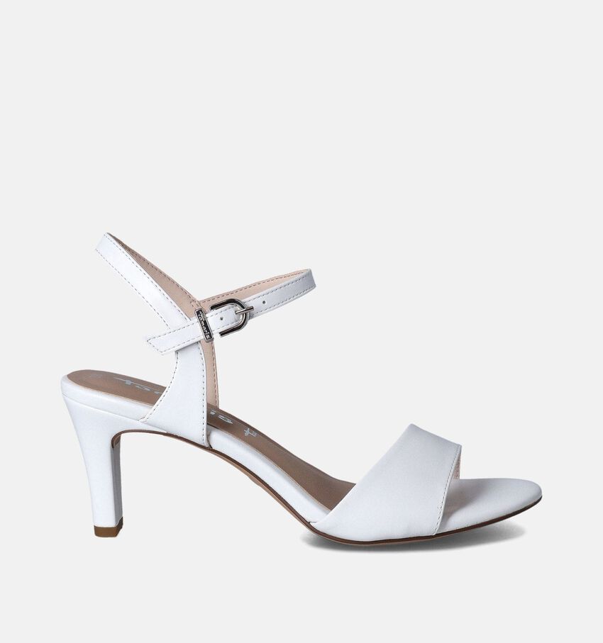 Tamaris Sandales à talons en Blanc