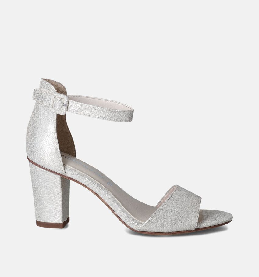 Tamaris Gouden Sandalen met gesloten hiel
