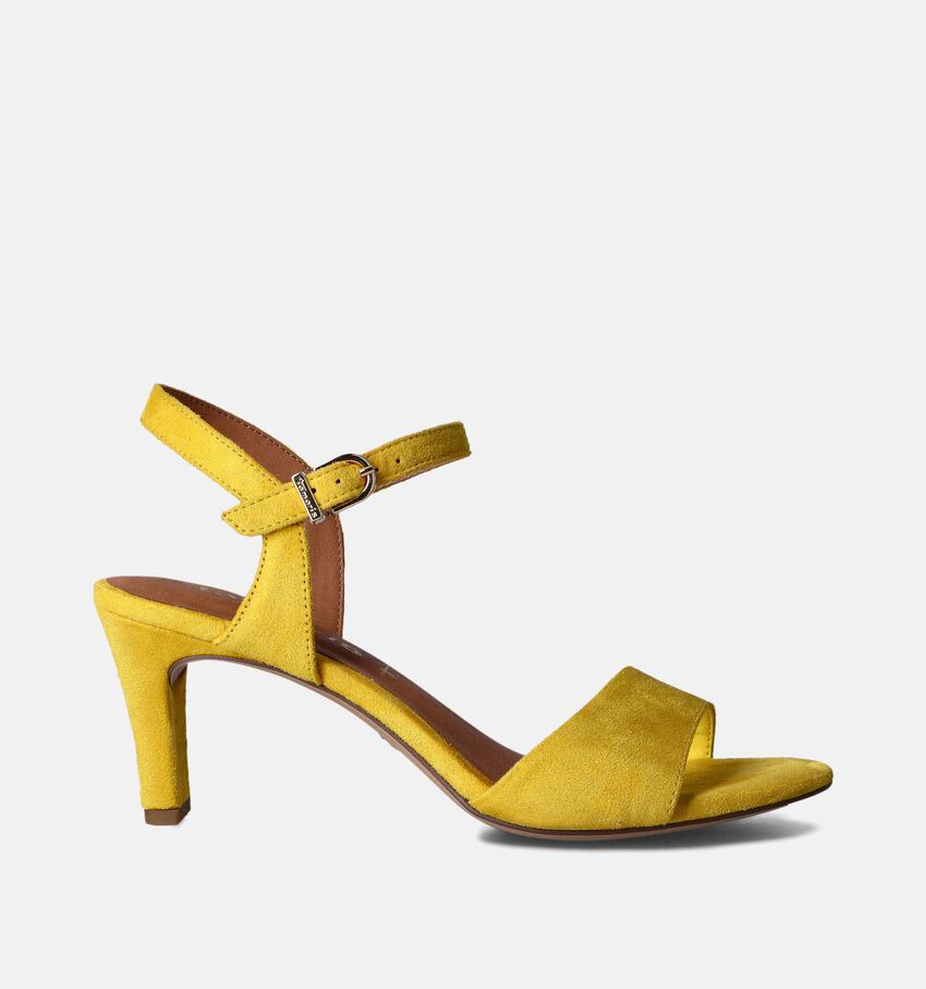Tamaris Sandales à talons en Jaune