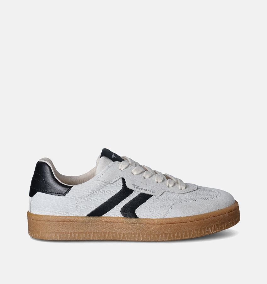 Tamaris Baskets casual en Écru