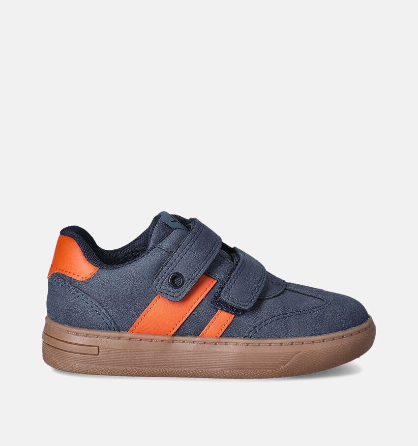 Milo & Mila Blauwe Velcroschoenen