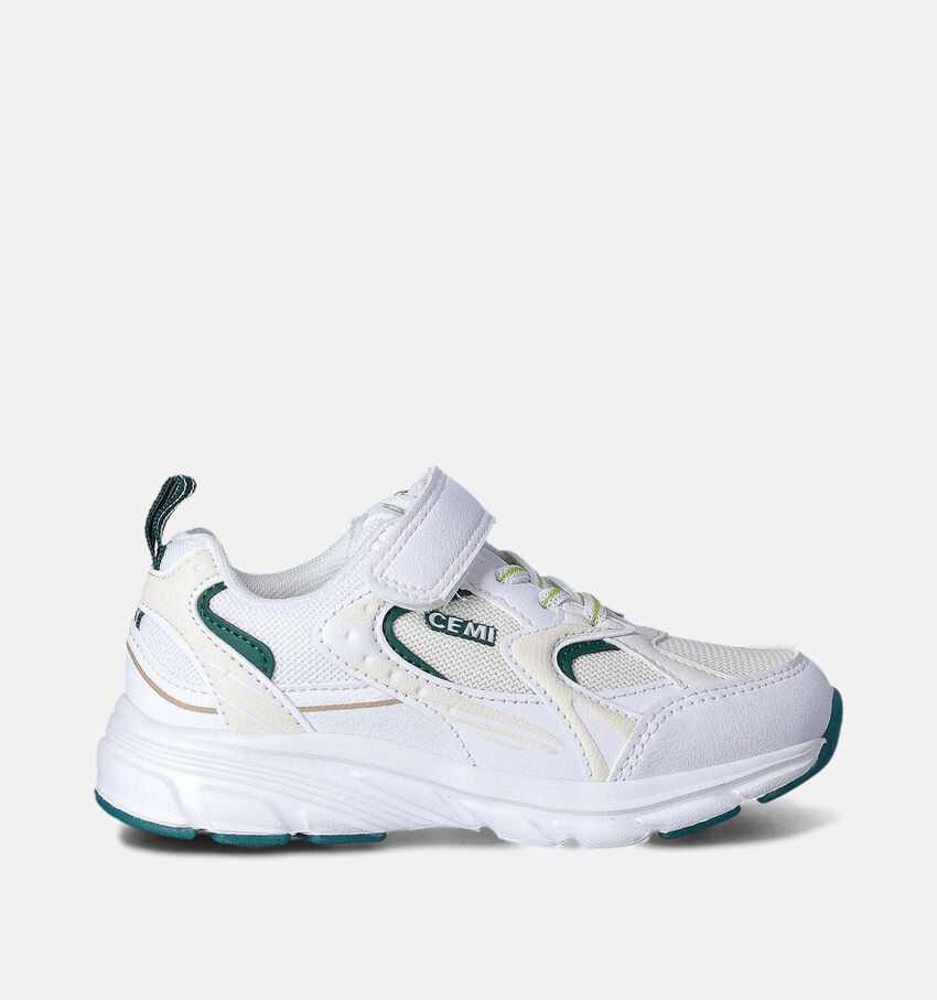 CEMI Witte Velcroschoenen