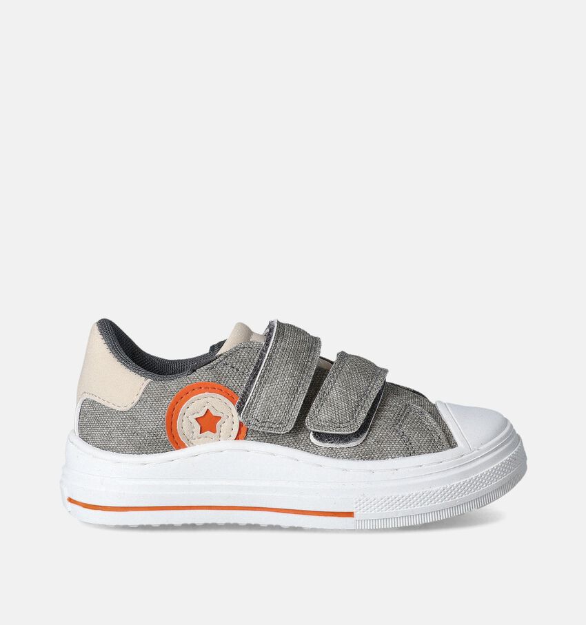Milo & Mila Chaussures à scratch en Gris