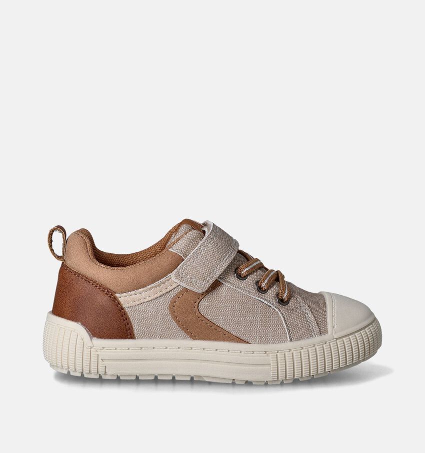 Milo & Mila Chaussures à scratch en Beige
