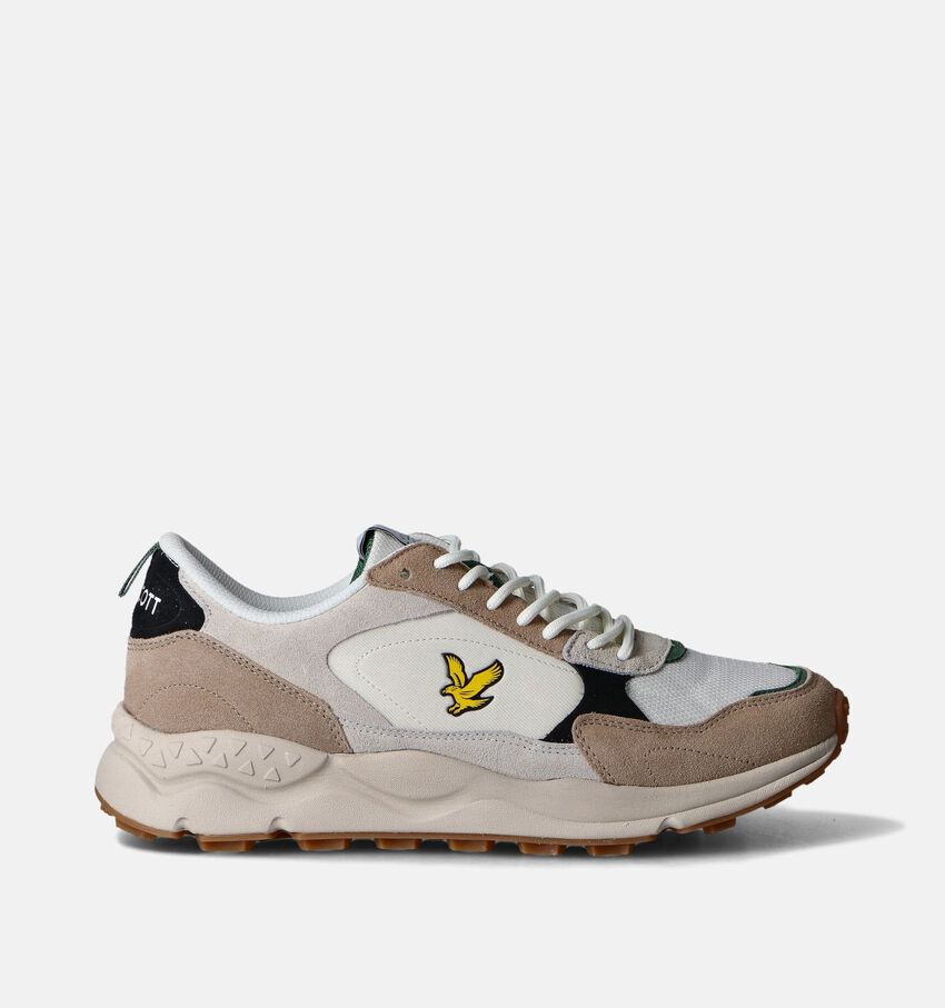 Lyle Scott Girvan Beige Veterschoenen