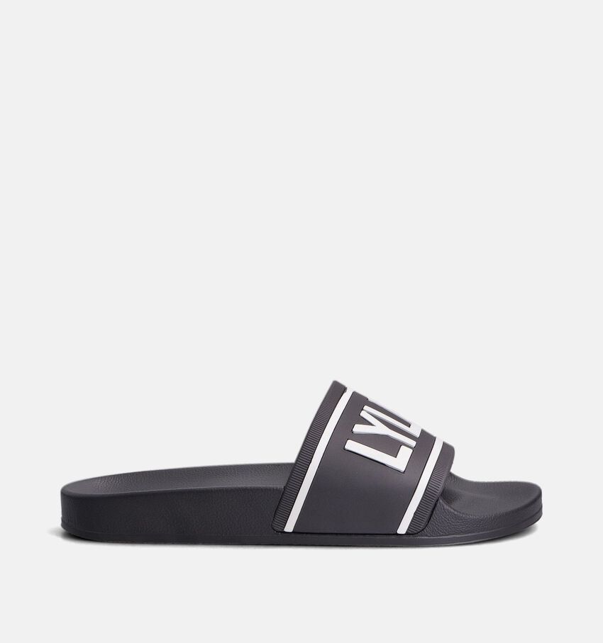 Lyle & Scott Slider Claquettes en Gris