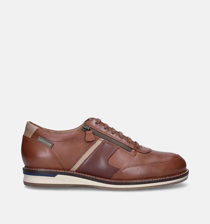 Mephisto Fabian Randy Chaussures à lacets en Cognac