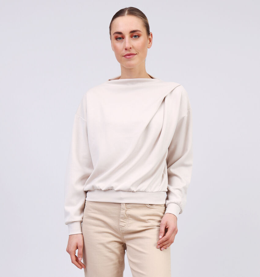 Minus Vendea Sweatshirt en Beige