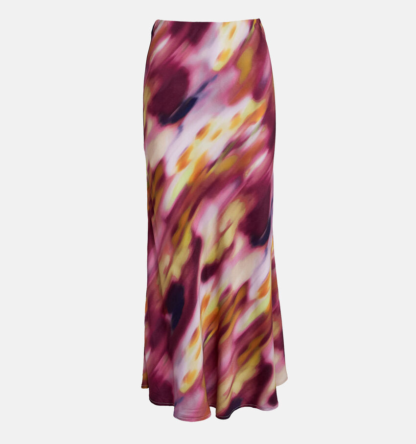 Minus Lucinda Bordeaux Midi Rok