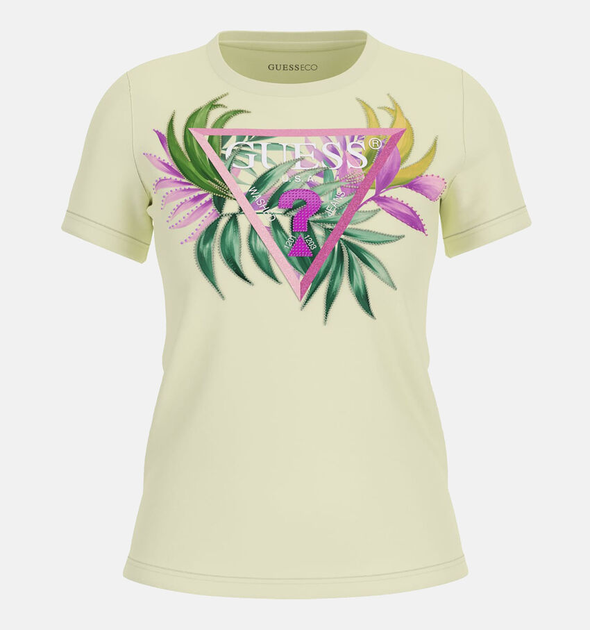 Guess T-shirt en Jaune