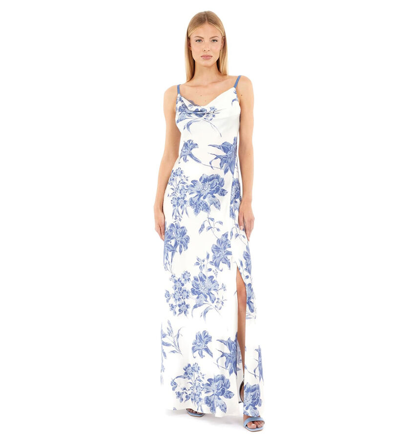 Guess Blauwe Lange jurk