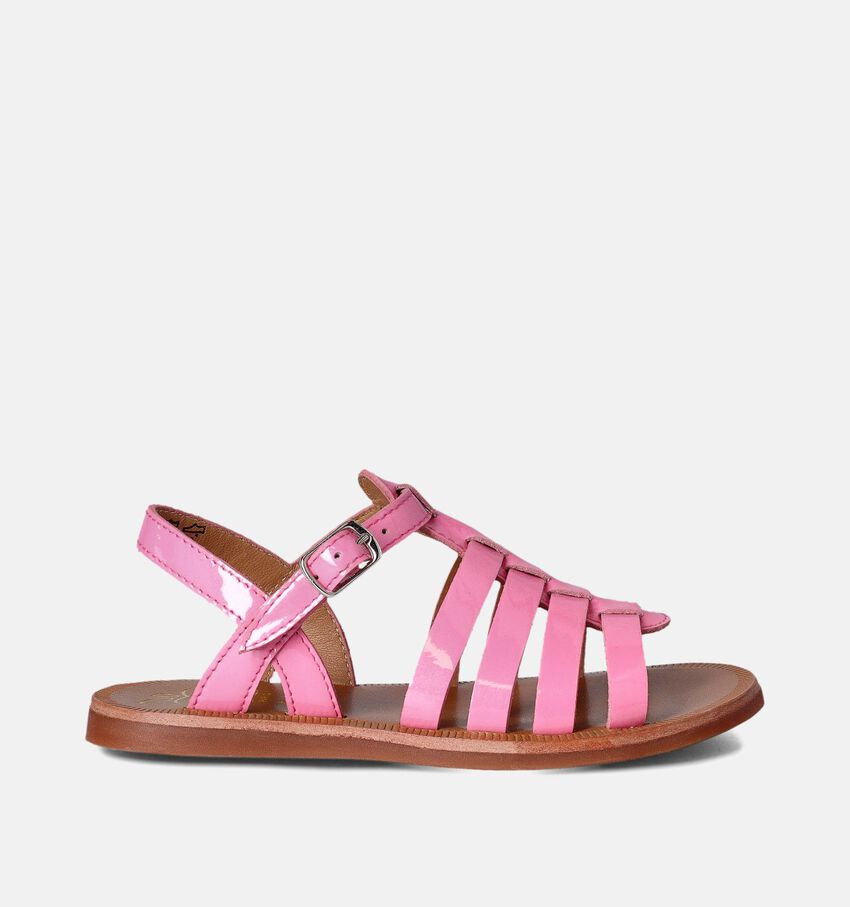 Pom d'Api Plagette Strap Sandales en Rose