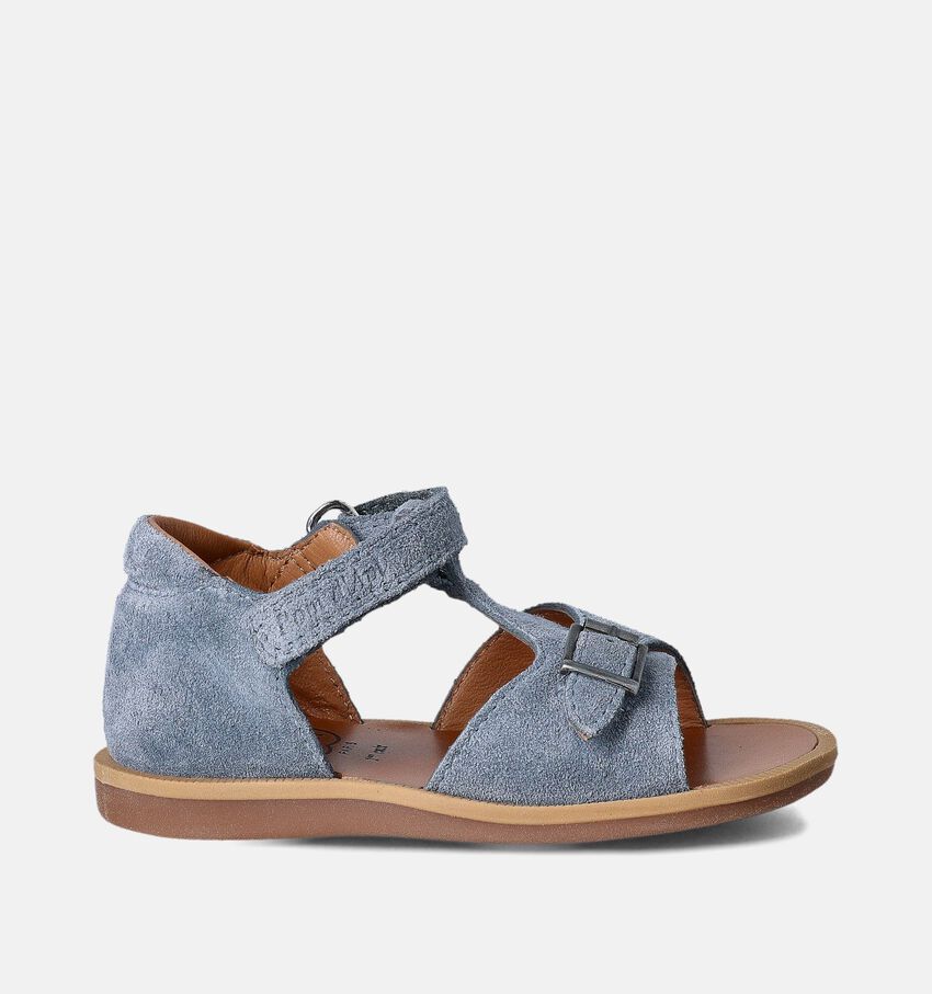 Pom d'Api Poppy Easy Sandales pour bébé en Bleu