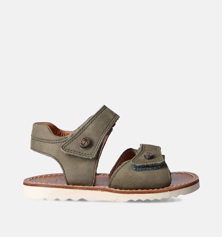Pom d'Api Waff Easy Sandales en Vert khaki