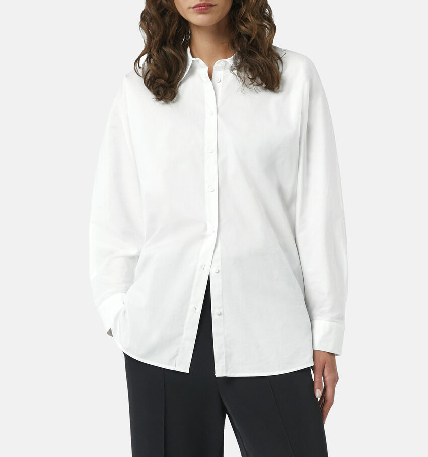 comma Chemise en Blanc