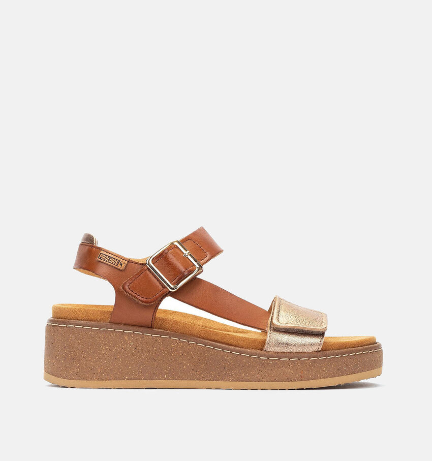 Pikolinos Alzira Cognac Sandalen voor steunzolen