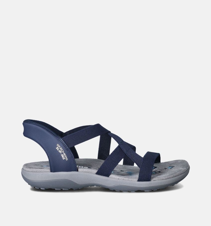 Skechers Reggae Slim Stretch Flex Sandales en Bleu