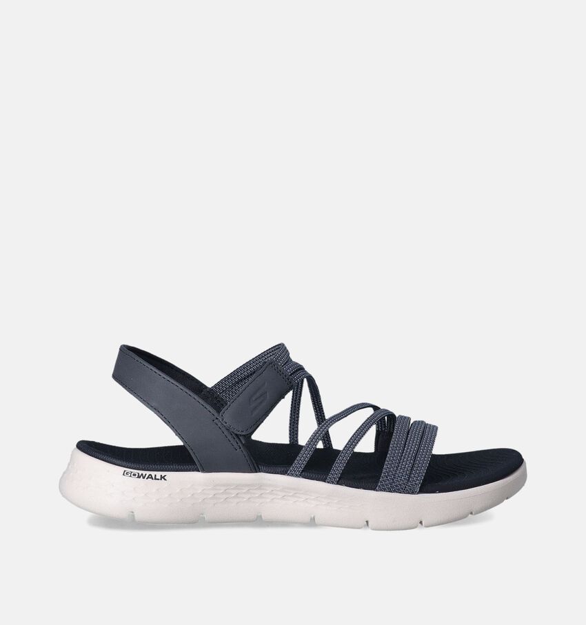 Skechers Go Walk Flex Blauwe Sandalen