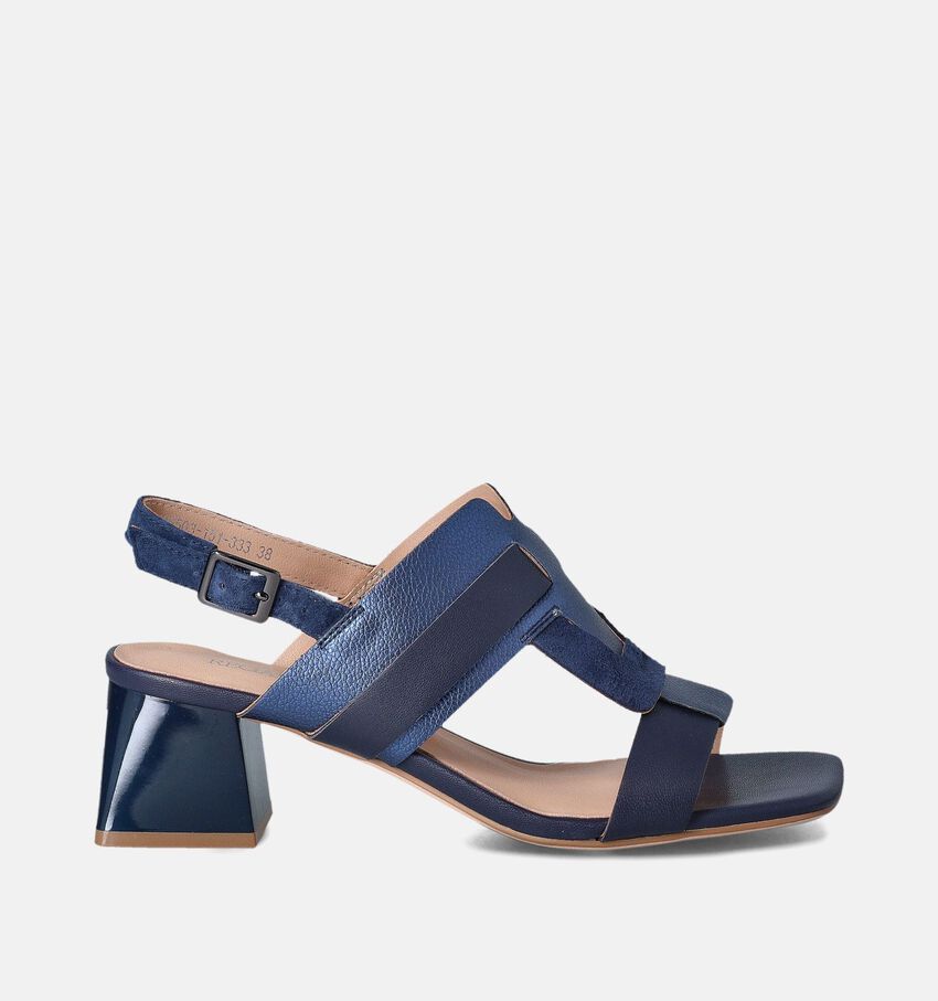 Regarde le Ciel Amalia Blauwe Sandalen