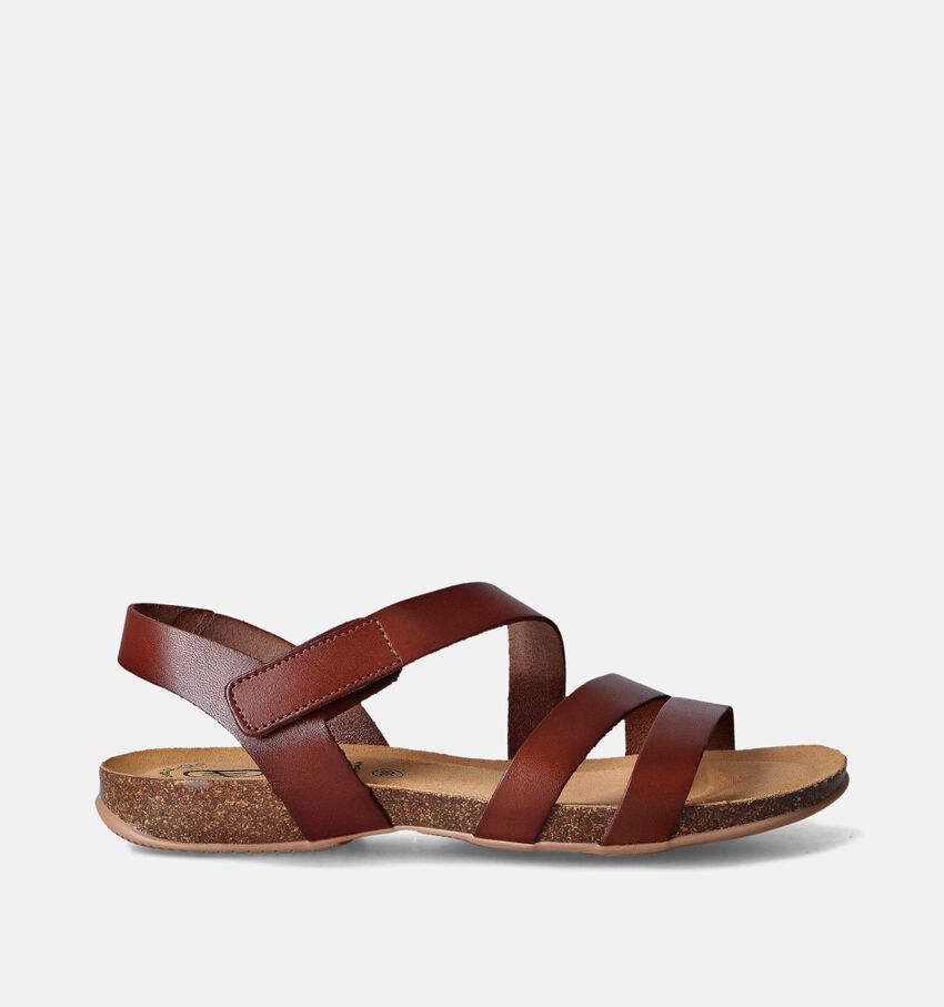 Hee Bruine Sandalen