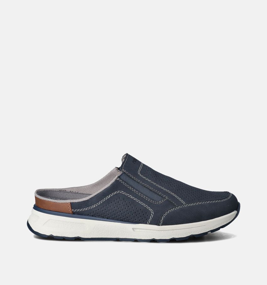 Rieker Blauwe Slippers