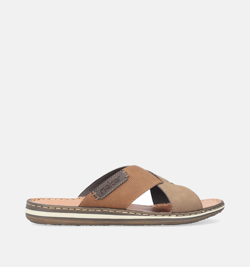 Rieker Bruine Slippers