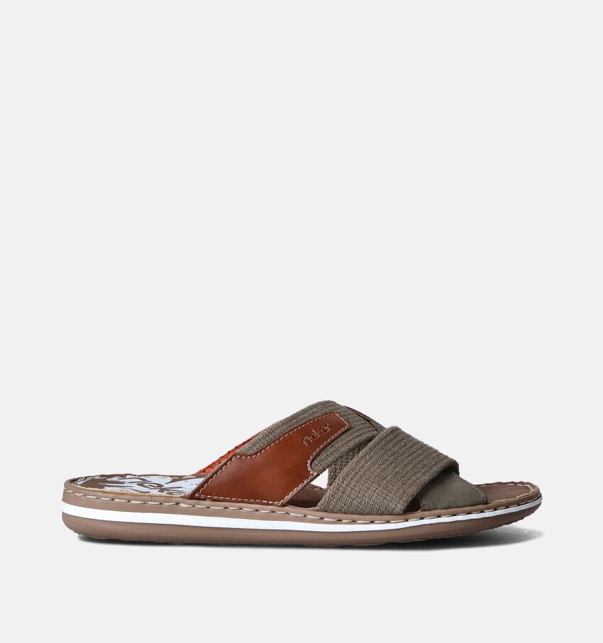 Rieker Kaki Slippers