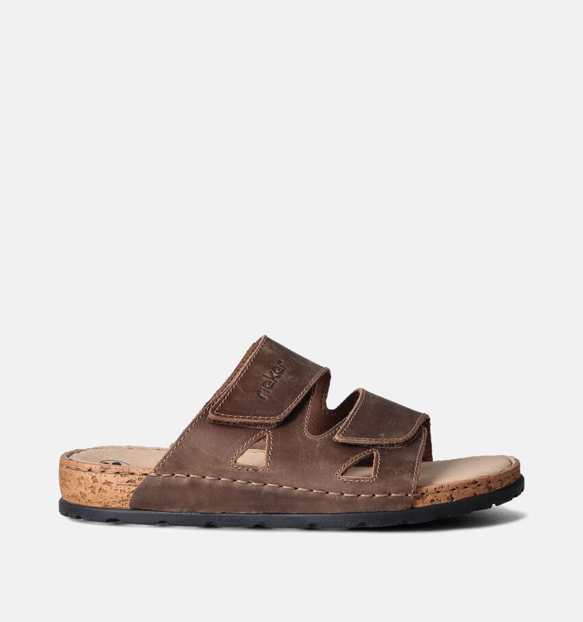 Rieker Cognac Slippers
