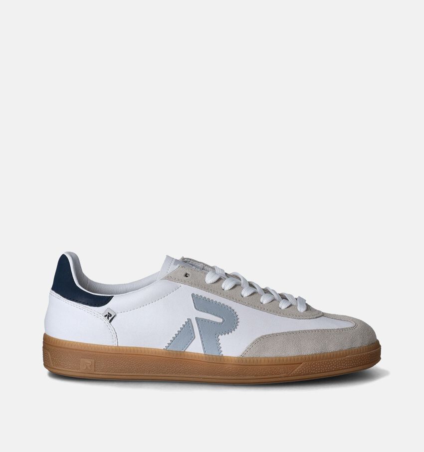 Rieker Witte Veterschoenen