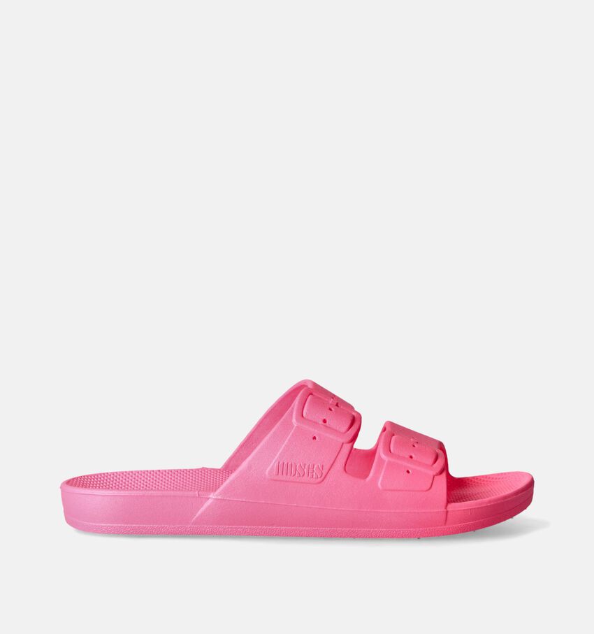 Freedom Moses Basic Claquettes en Fuchsia