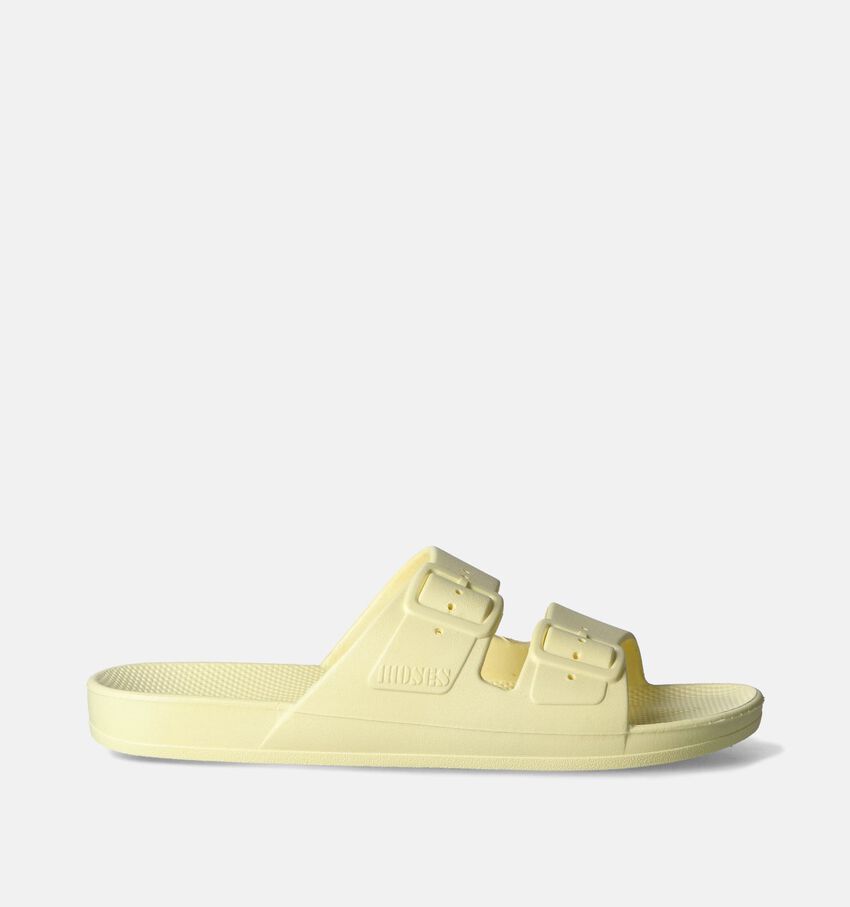 Freedom Moses Basic Claquettes en Jaune