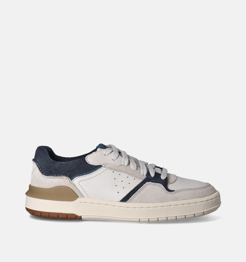 Clarks COURTLIFE 2 Witte Veterschoenen