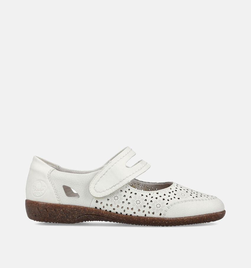 Rieker Ecru Bandschoenen