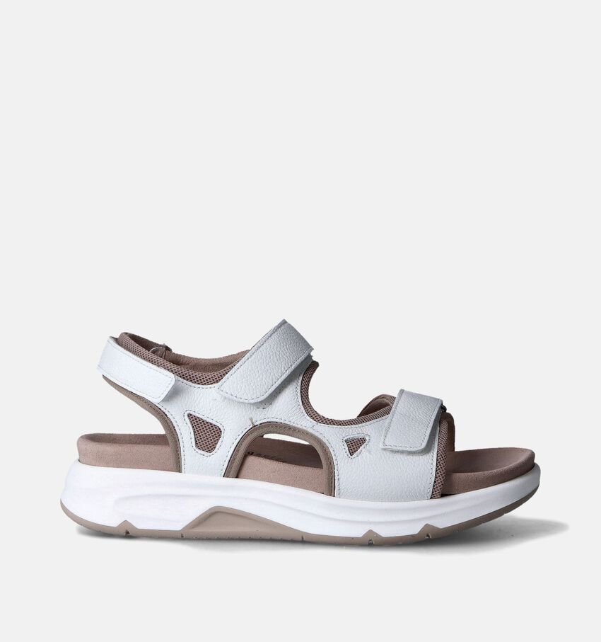 Gabor Rollingsoft Witte Sandalen voor steunzolen